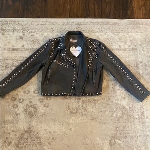 Buddy Love- Bianca Studded Denim Jacket